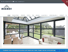Tablet Screenshot of alcast.nl