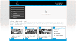 Desktop Screenshot of alcast.co.in
